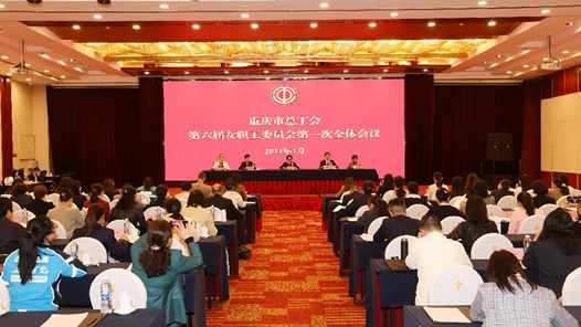 重庆市总工会第六届女职工委员会第一次全体会议召开